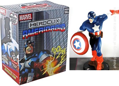 What If ~ AMERIDROID #G001 HeroClix colossal Captain America case incentive 15th