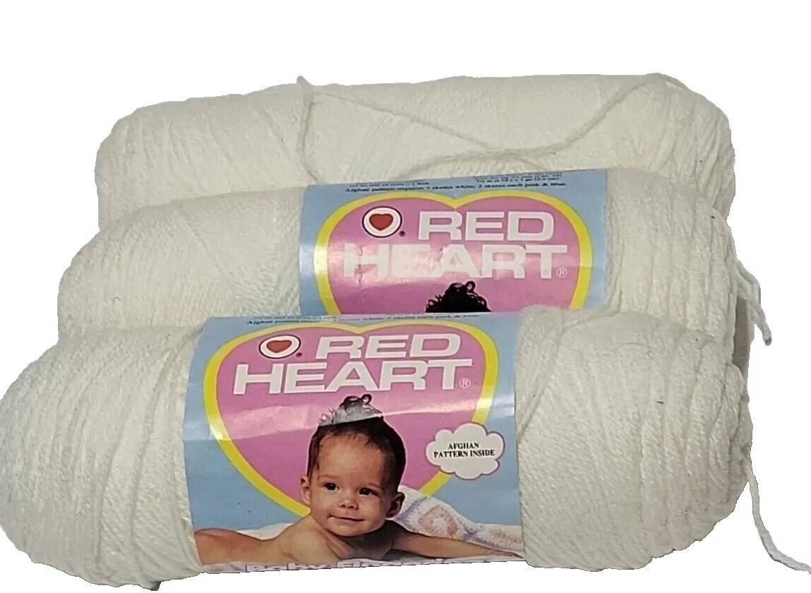 Hilos blanco Red Heart Baby