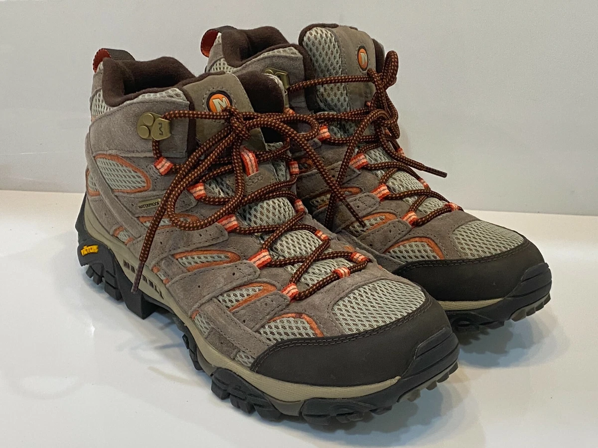 Merrell Women s Moab 2 Mid WP Hiking Boots Size 10.5 J06058 eBay