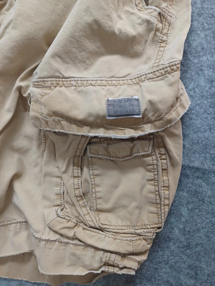 Pantalones Cortos De Colección Union Bay Para Hombres Ejército Caqui Talla 34 Excedente Estilo Militar Foto 3 de 4