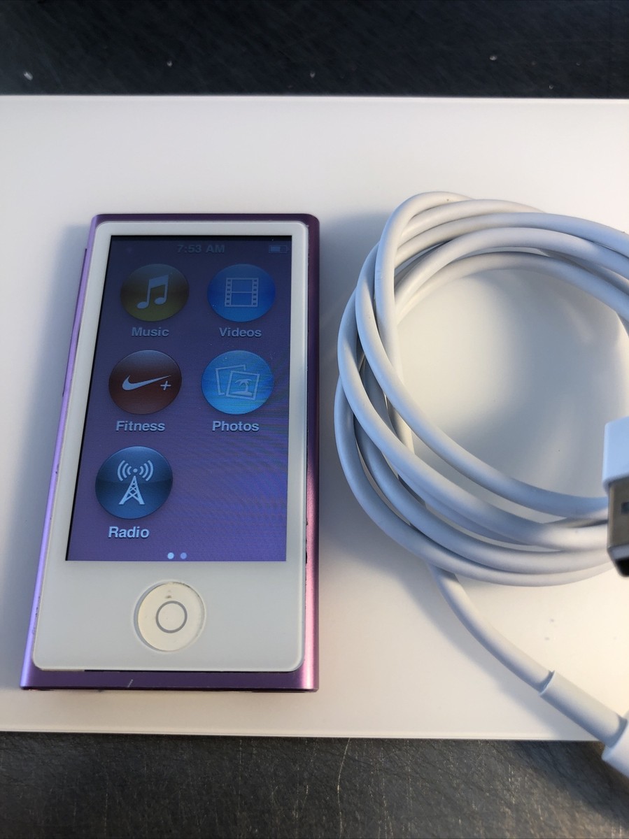 iPod nano 第7世代 16GB パープル Amazon.com: Apple iPod Nano 16GB Purple (7th Generation