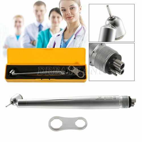 Pieza de mano dental (generador eléctrico LED) de alta velocidad turbina de aire de empuje 4 orificios estilo NSK - Imagen 43 de 66