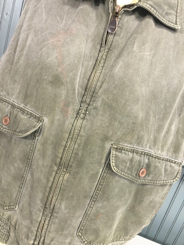 Fieldmaster Large Full Zip Cotton Hunting Outdoors Vest 25" Chest - Image 3 of 4