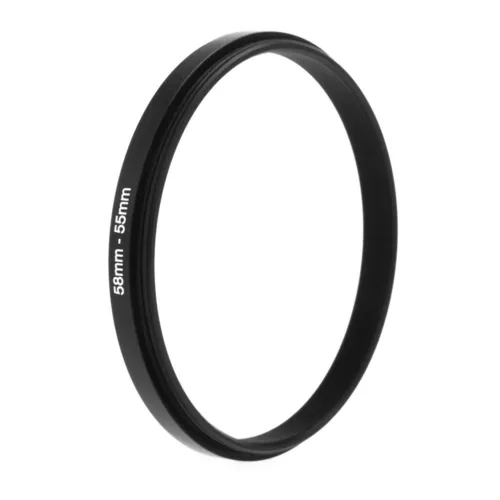 58mm-55mm 58mm To 55mm Step Down Rings Metal Lens Filter Ring Adapter 58-55 - Picture 2 of 8