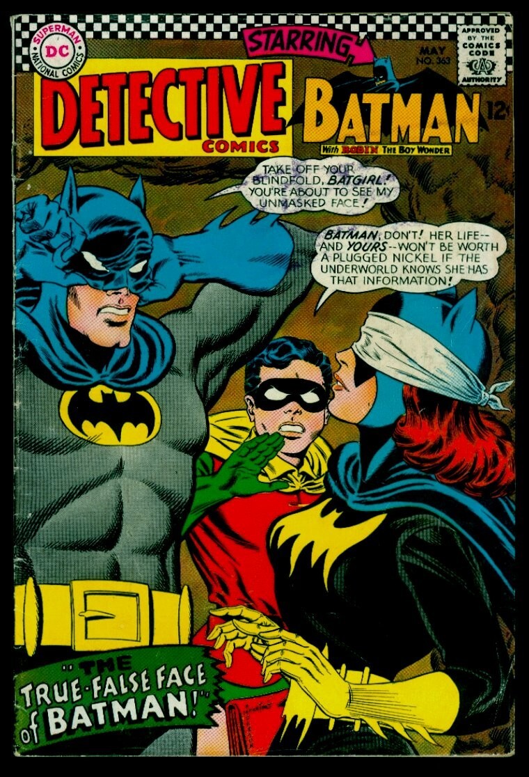 DC Comics DETECTIVE Comics #363 BATMAN & Robin 2nd Batgirl VG- 3.5