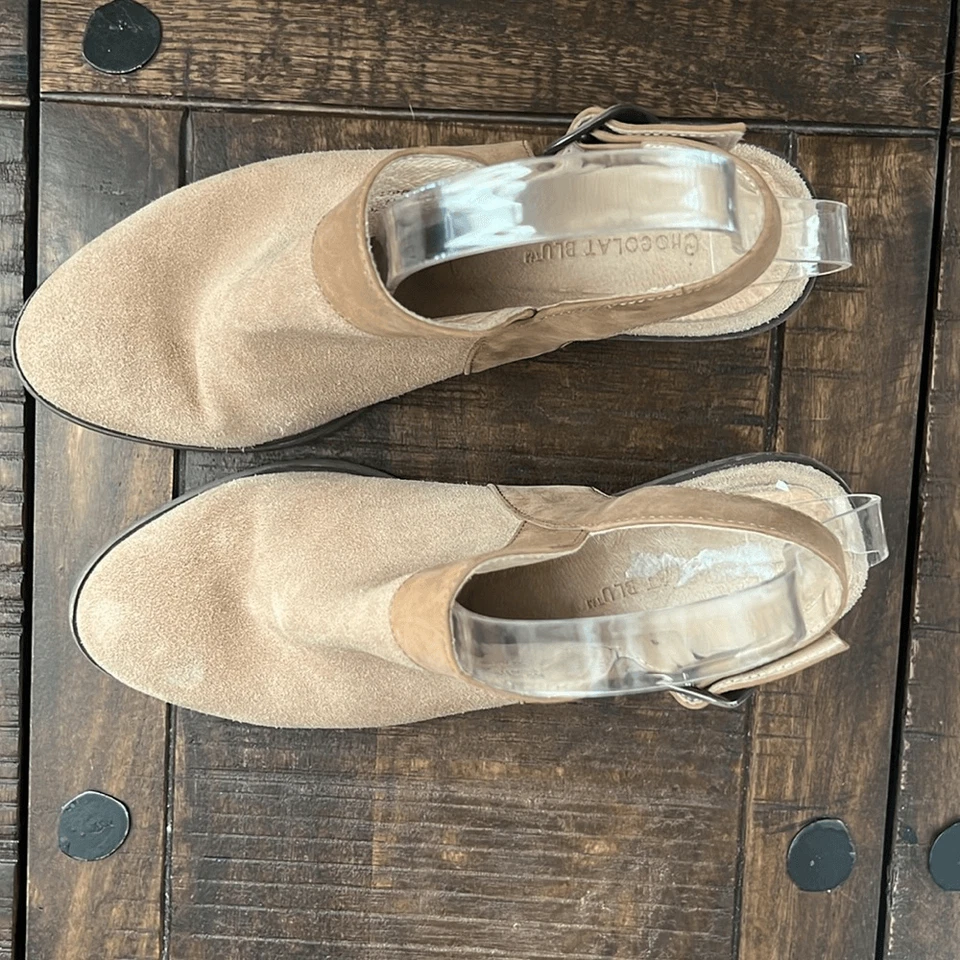 Bota de cuero Abis azul chocolate talla 8 Foto 2 de 4