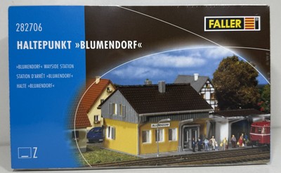 Faller Z 282706 Bausatz Haltepunkt ''Blumendorf'' NEU & OVP