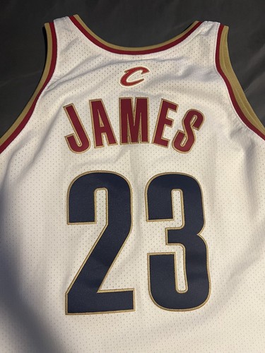 100% Authentic 2003 04 Lebron James Cavaliers Mitchell Ness Jersey 52 XXL - Picture 7 of 7