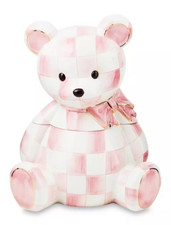 Mackenzie-Childs Ceramic Bear Cookie Jar