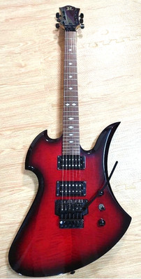 B.C. Rich Mockingbird 780JE Red Floyd Rose Metal Punk Vintage Rare Guitar Japan