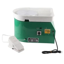 350W Electric Pottery Wheel Machine Brushless Electric Pottery Clay Art Making