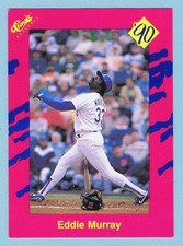 1990 Classic Series II Baseball - Eddie Murray #T37 - Los Angeles Dodgers