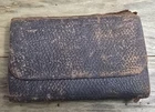 1800s Doctor Medic Apothecary Kit- Leather Pouch, Glass Vials, Cork Stoppers