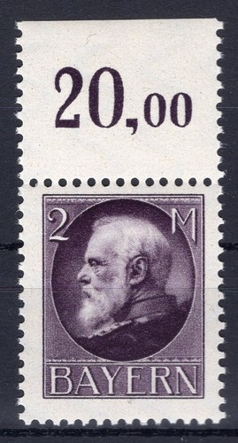 Bavaria Peace Print 105ior Upper Rim ** MNH MINT NEVER HINGED (81538