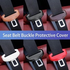 Universal Car Seat Belt Buckle Cover Pu Leather Protector Anti-collision Universal Car Seat Belt Buckle Cover Pu Leather Protector Anti-collision