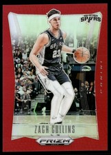 ZACH COLLINS 2023-24 PANINI PRIZM DECA BASKETBALL RED SPURS /199