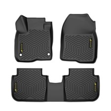Floor Mats for CRV 2023 2024 2025 Include Hybrid Heavy Duty 3-Piece TPE Liners