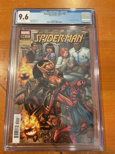 Amazing Spider-Man #90 (April, 2022) Marvel Comics CGC 9.6 NM/M WP Arthur Adams