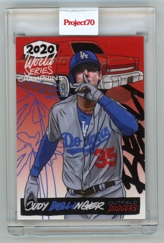 2021 Topps Project 70 Card #25 - 1955 Cody Bellinger by Sophia Chang PR /5630