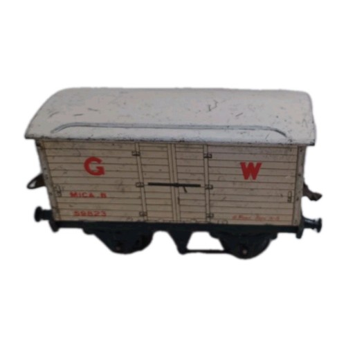 Hornby Serie Spur O GWR Glimmer B Waggon creme 59823 | Condition: Used