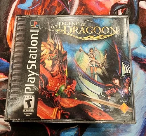 Legend of Dragoon - PlayStation 1 / PS1 Black Label - No Manual - TESTED WORKING