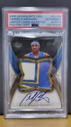 2006 UD Exquisite Carmelo Anthony Limited Logos Patch Auto /50 PSA AUTO 9