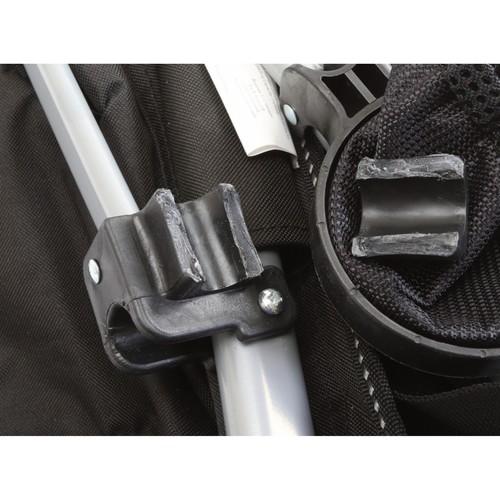 Silla plegable Brunner Raptor XL, gris/negro + defectuosa (270710) - Imagen 11 de 11