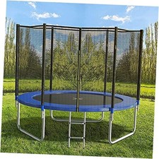 8FT 10FT 12FT 14 FT 15FT Trampoline with Safety Enclosure 8 FT Black