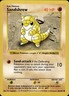 Pokemon Shadowless Base Common Sandshrew 62/102 - Near Mint (NM)