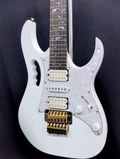 Chitarra elettrica Ibanez JEM7VP-WH Steve Vai modello firmato bianco