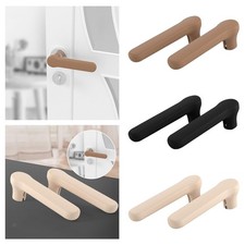Door Handle Cover Silicone Door Knob Cover Noiseless Door Handle Guard