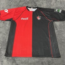 Vintage Replica Atlas FC Soccer Jersey Mens XL No Tag Liga MX Los Rojinegros 