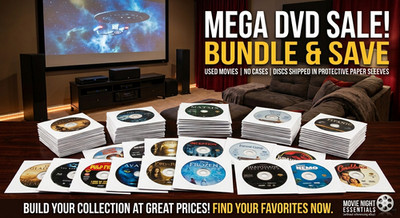 Used DVD Disc Only Pick Your Movies & DVD Combo Pack Collections - No Case