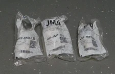 (3) JMA UXP-4MT-12S 4.3-10 Male 1/2" Superflex Cable UXP Torque Connector 50 Ohm