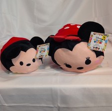 Disney Little Mickey And Minnie Mouse Tsum Tsum Plush New With Tags