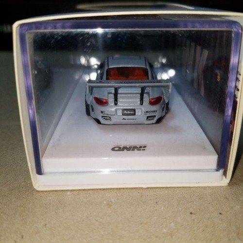 Inno 64 Porsche Lbwk 997 Liberty Walk 1/64 Gray Mini Car With Box Used - Picture 3 of 5