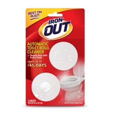 Automatic Toilet Bowl Cleaner Tablets, Helps Remove and Prevent Rust Stains w...