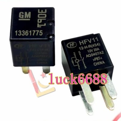 2PCS Neu GM 13361775 12V 20A PIN-4 Relay #LL 