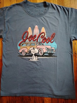 Vintage Peanuts Collection Snoopy Joe Cool Surfing USF Men's T-Shirt