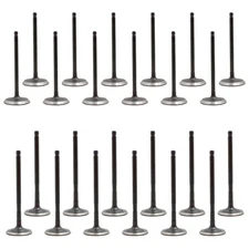 DNJ Engine 12 Intake & 12 Exhaust Valves Kit for Explorer F-150 MKS 3.5L Turbo T