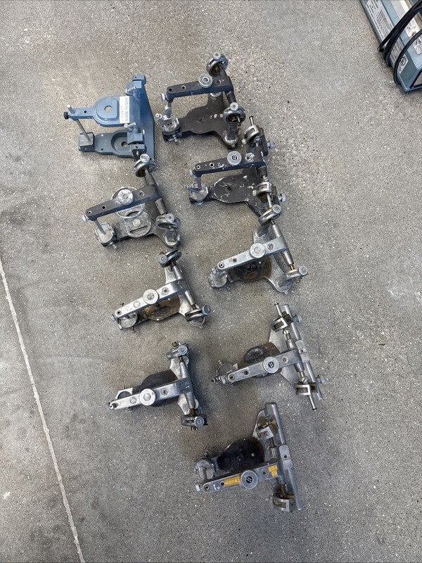 Lot of 9 Hanau-Mate Dental Articulators
