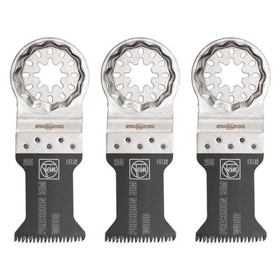 NEW Fein 63502205270 Precision Bim Wood Starlock Saw Blade 3PK ~ Free Ship.