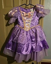 Disney Princess Rapunzel Halloween Costume Purple Dress Only Unworn No Tags