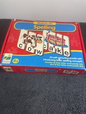 The Learning Journey Match It Spelling Self Correcting Puzzle Sets