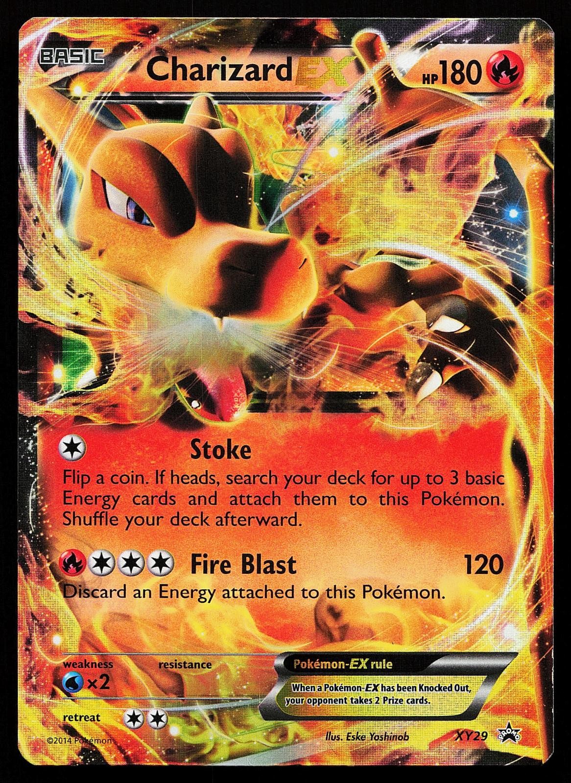 Charizard EX XY29 Holo XY Promo Pokemon Card