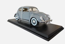 1955 Volkswagen Beetle Käfer 1:18 Maisto Die-Cast Model Car Silver Special Editi