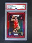2023-24 Panini Prizm Amen Thompson #150 RC Rookie Red /299 PSA 9