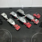 Matchbox Major Pack No M4 Frue Hopper Trailer Train Lesney Red x3 plus 1 truck.