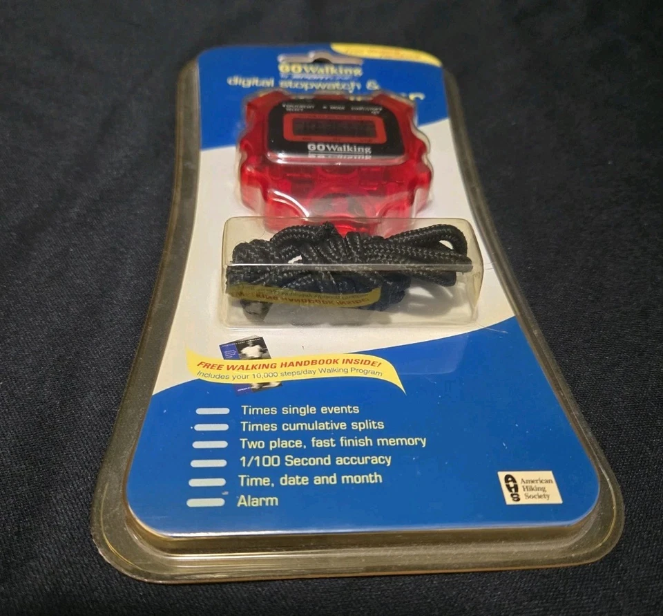 Cronómetro digital y sportimer Go Walking By Sportline rojo Foto 4 de 4