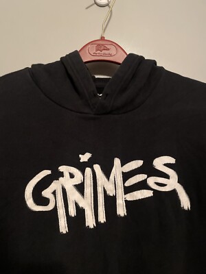 RARE AUTHENTIC Grimes 2015 Tour Hoodie Size Large Visions Art